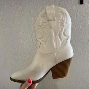 White Booties